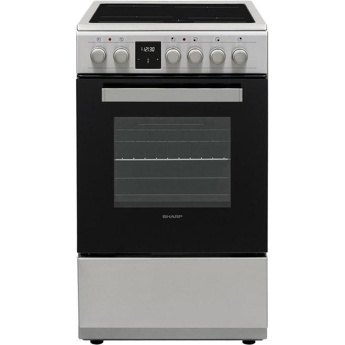 Cooker (electric) Sharp KF-56FVDT22IMK-EU, Ceramic, INOX