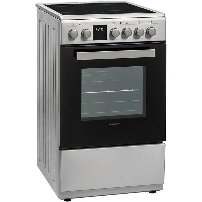 Electric cooker Sharp KF-56FVDT22IMK-EU, INOX, Ceramic