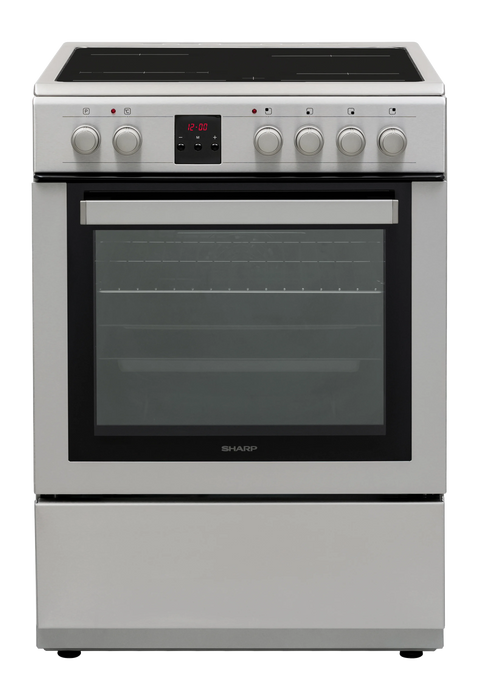 Cooker (electric) Sharp KF-76FVDD22IMK-CH, Ceramic, INOX