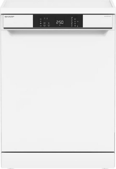 Dishwasher Sharp QW-NA1CF47EW, 13 place settings, 60 W, mm, E