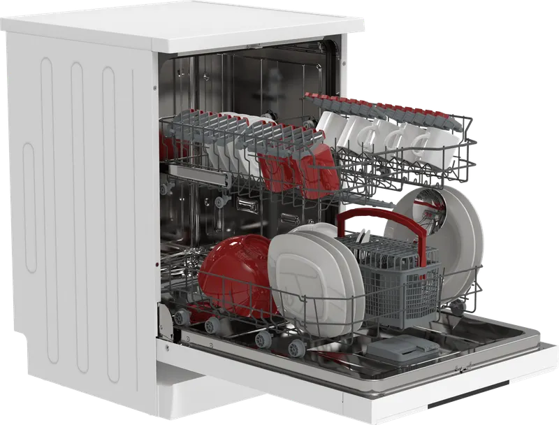 Dishwasher Sharp QW–NA1BF47EW , 13 sets, 600 W, mm, E