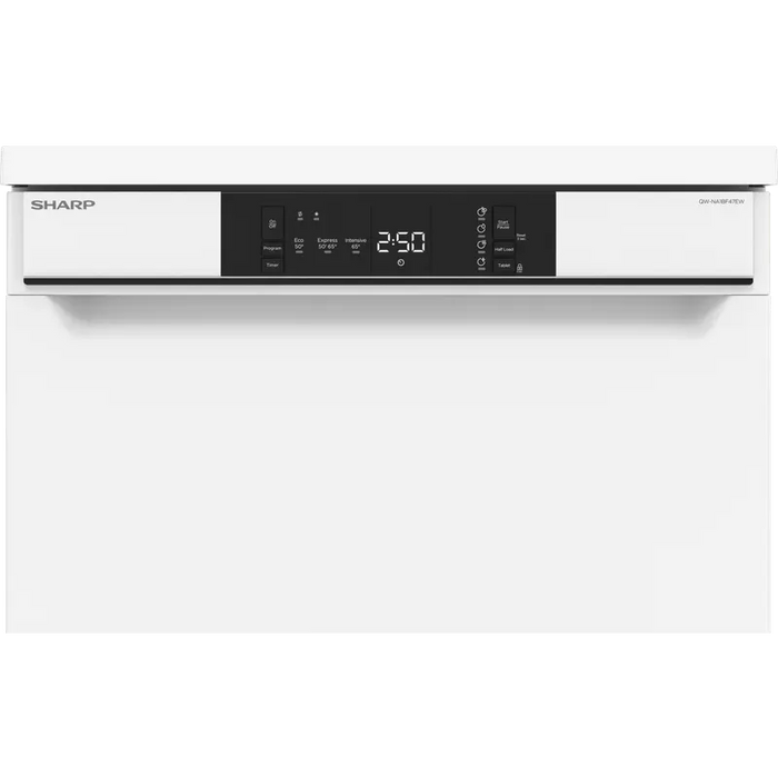 Dishwasher Sharp QW–NA1BF47EW , 13 sets, 600 W, mm, E