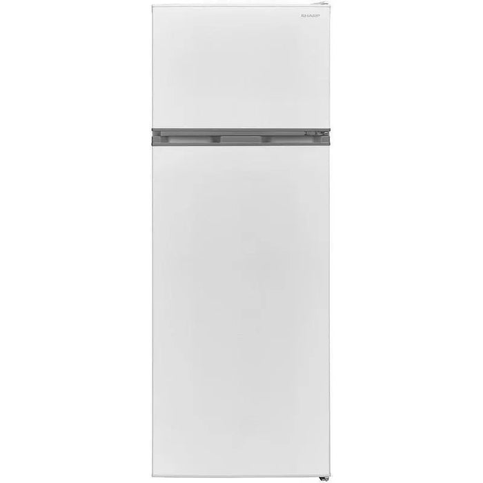 Refrigerator with top chamber Sharp SJ-FTB01ITXWE, 213 l, E, White, Static