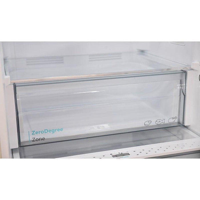 Refrigerator with freezer Sharp SJ-NBA21DMDIE, 331 l, E, No Frost, Inox