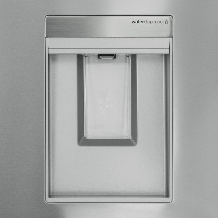 Refrigerator with freezer Sharp SJ-NBA21DMDIE, 331 l, E, No Frost, Inox