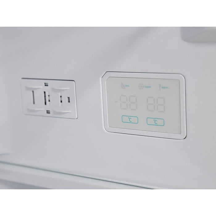 Refrigerator with freezer Sharp SJ-NBA21DMDIE, 331 l, E, No Frost, Inox