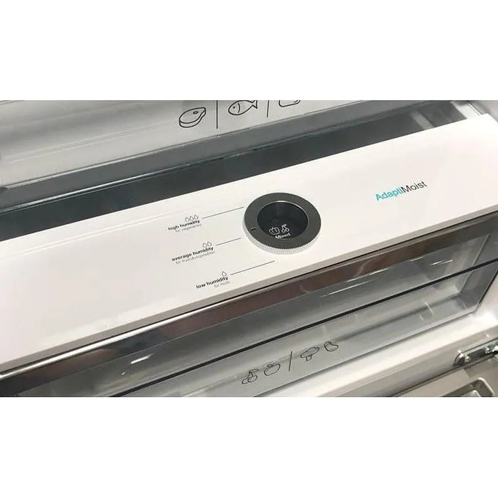 Refrigerator with freezer Sharp SJ-NBA21DMDIE, 331 l, E, No Frost, Inox