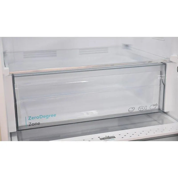 Refrigerator with freezer Sharp SJ-NBA32DHDAE , 367 l, E , No Frost , Black stainless steel