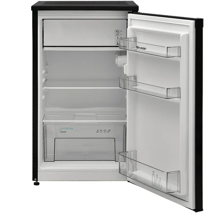 Refrigerator Sharp SJ-UE088T0B , 89 l, E , Black