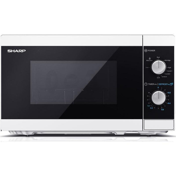 Microwave oven Sharp YC-MG01E-W, 20 Liters, 20 l, 800 W