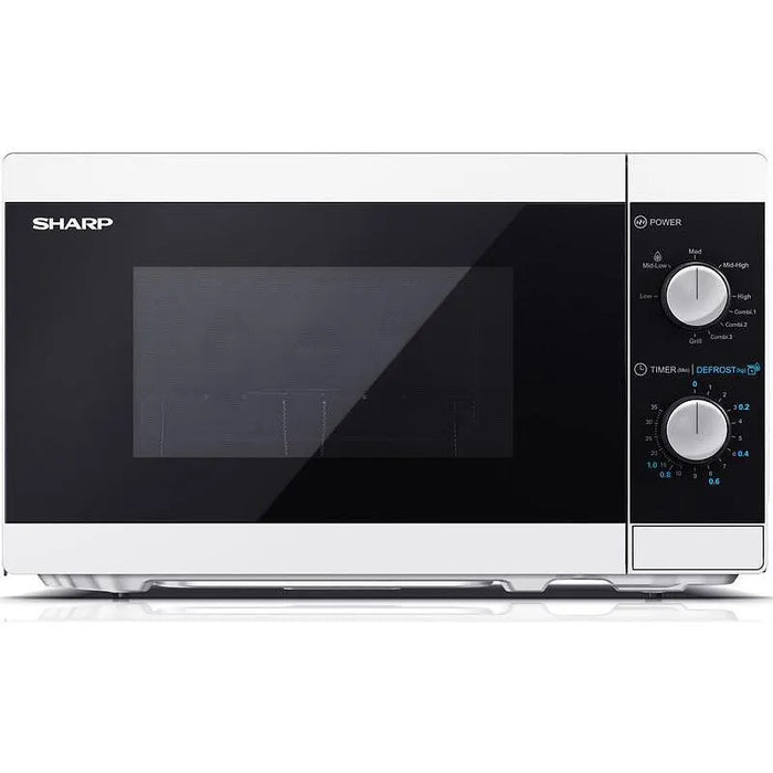 Microwave oven Sharp YC-MG01E-W, 20 Liters, 20 l, 800 W