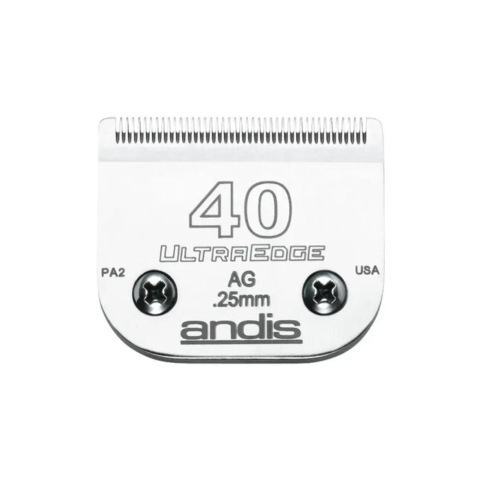 Shaving razor blades Andis S-40 Steel Chromed 0,25 mm - Домашни Животни<<<Дом Градина<<<BigBuy&&&Здраве и