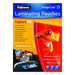 Sheets Fellowes 5307506 Laminate Transparent A3 (100 pcs) - Ученически Пособия<<<Играчки костюми<<<BigBuy&&&Канцеларски