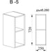SHELF TOP ROW WITH SHELF IRIM 25X28X72 CM. - Модулни кухни<<<Кухненски мебели<<<Кухня<<<Praktiker