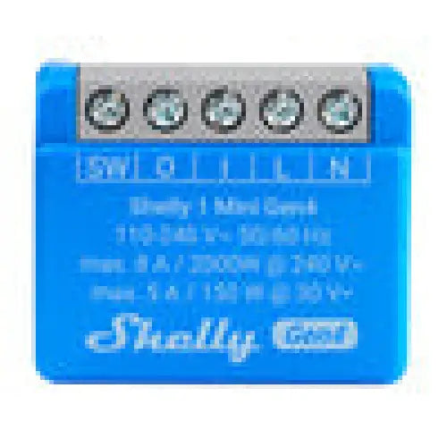 Shelly 1 Mini Gen4 Controller Zigbee/Matter - Smart controllers<<<Control devices<<<Smart