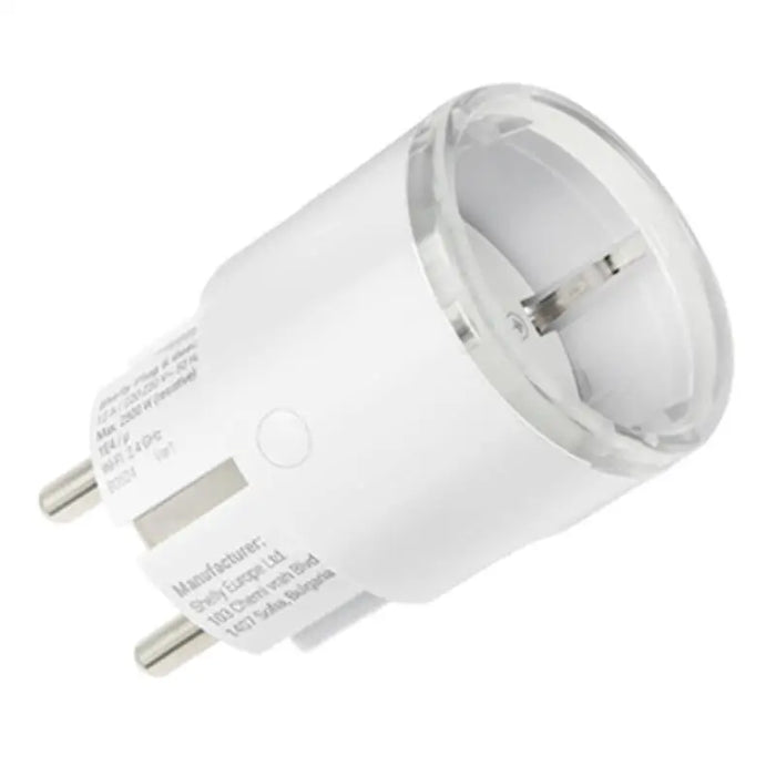 Shelly Plug S MTR Gen3 Smart Outlet (White) - Power plugs<<<Smart Plug<<<Actuators<<<Smart