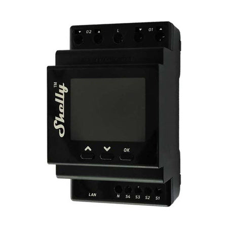 Shelly Pro Dual Cover PM DIN Rail Dual Controller, WiFi (Power measurement)