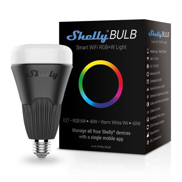 Smart socket Shelly Bulb - Wi-Fi Bulb RGBW