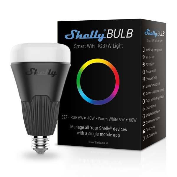 Smart socket Shelly Bulb - Wi-Fi Bulb RGBW