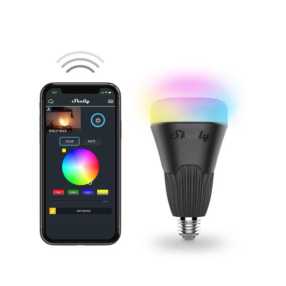 Smart socket Shelly Bulb - Wi-Fi Bulb RGBW