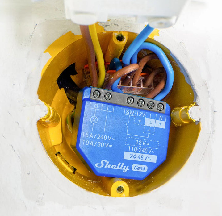 Set of 2 Shelly 1 Gen4 Zigbee/Matter Controllers