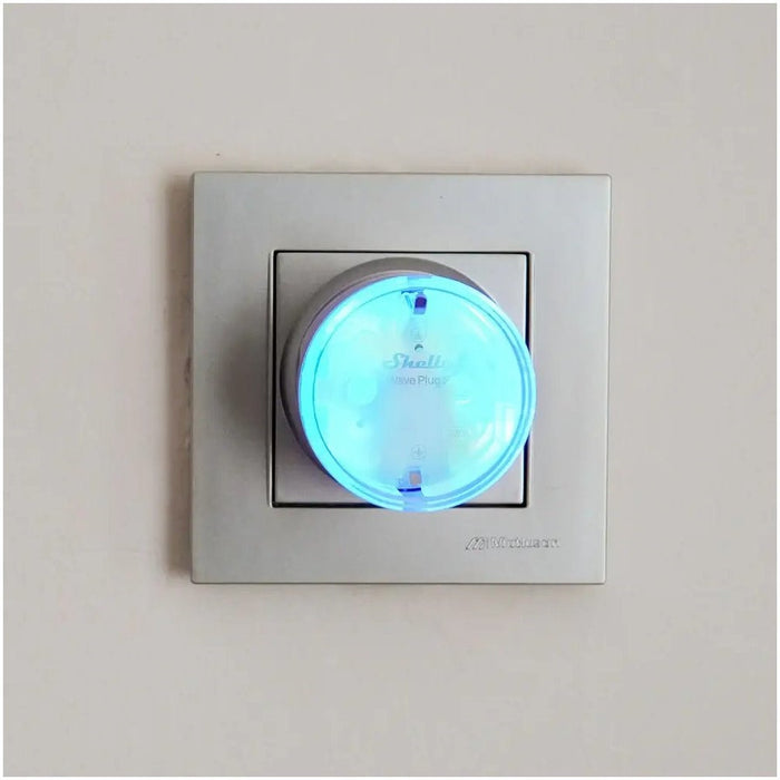 Shelly Wave Plug S - Z-Wave 800 smart socket Black