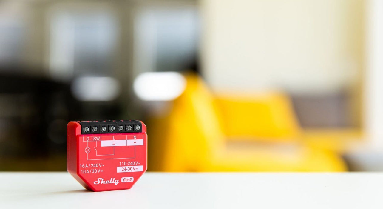 Shelly 1PM Gen3 Controller, WiFi/Bluetooth