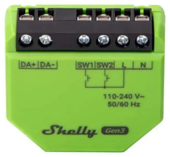 Light dimmer for DALI system Shelly DALI Dimmer Gen3