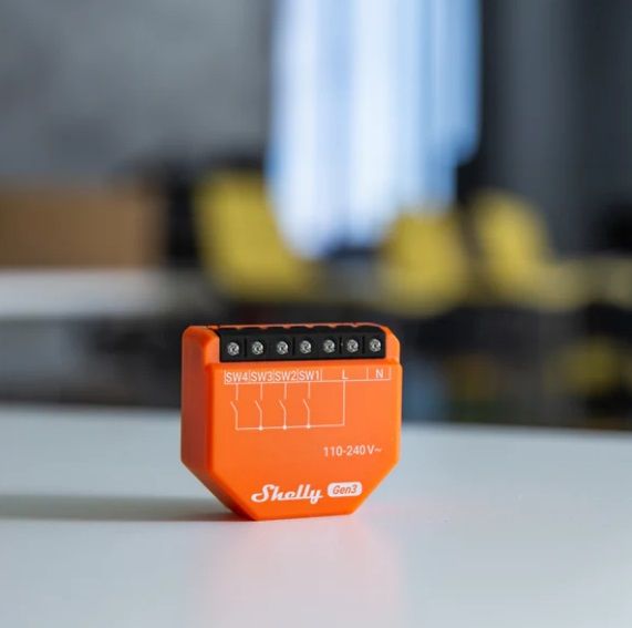 Shelly i4 Gen3 Controller, WiFi/Bluetooth