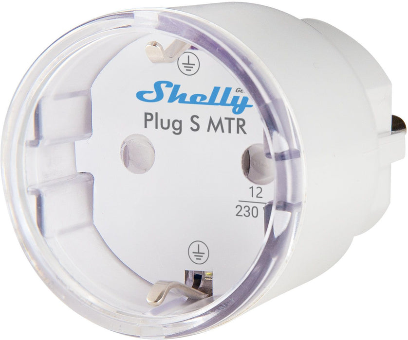 Shelly Plug S MTR Gen3 Smart Outlet (White)