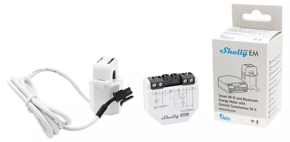 Shelly EM gen3 energy measurement controller