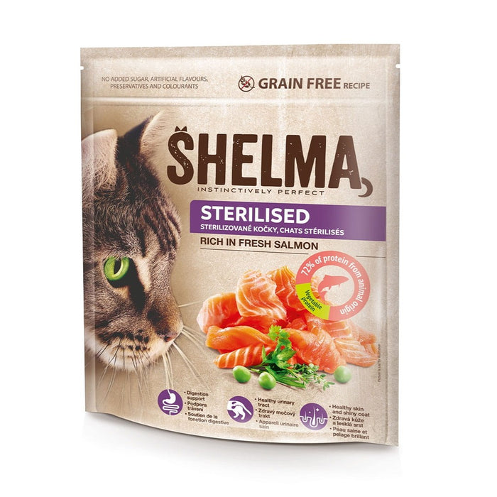 Cat food Shelma Salmon 750 g