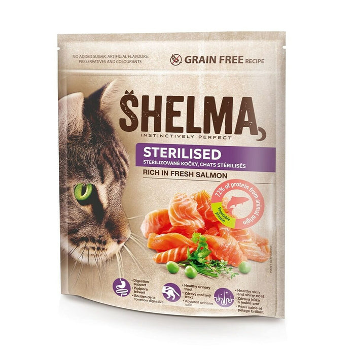 Cat food Shelma Salmon 750 g