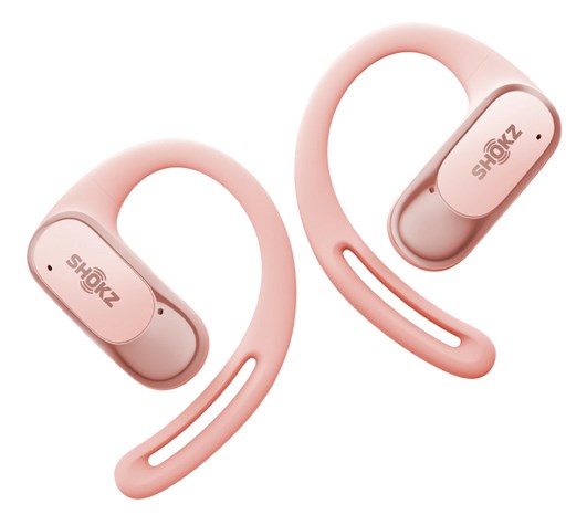 SHOKZ OpenFit Air Headset Wireless Ear-hook Calls/Music/Sport/Everyday Bluetooth Pink