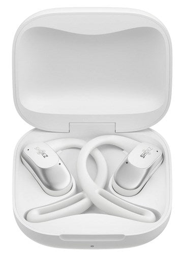 SHOKZ OpenFit Air Headset Wireless Ear-hook Calls/Music/Sport/Everyday Bluetooth White
