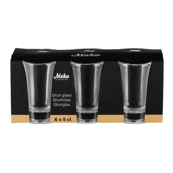 SHOT GLASSES 6 PCS 50 ML MAKU - Сервизи чаши и чинии<<<Домашни потреби<<<Кухня<<<Praktiker