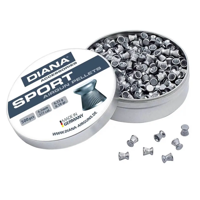 Shotgun shells 4.5 mm Diana Sport 500 pcs. - Air gun pelletsSTZ-SDW<<<ShootingSTZ<<<ActionPL