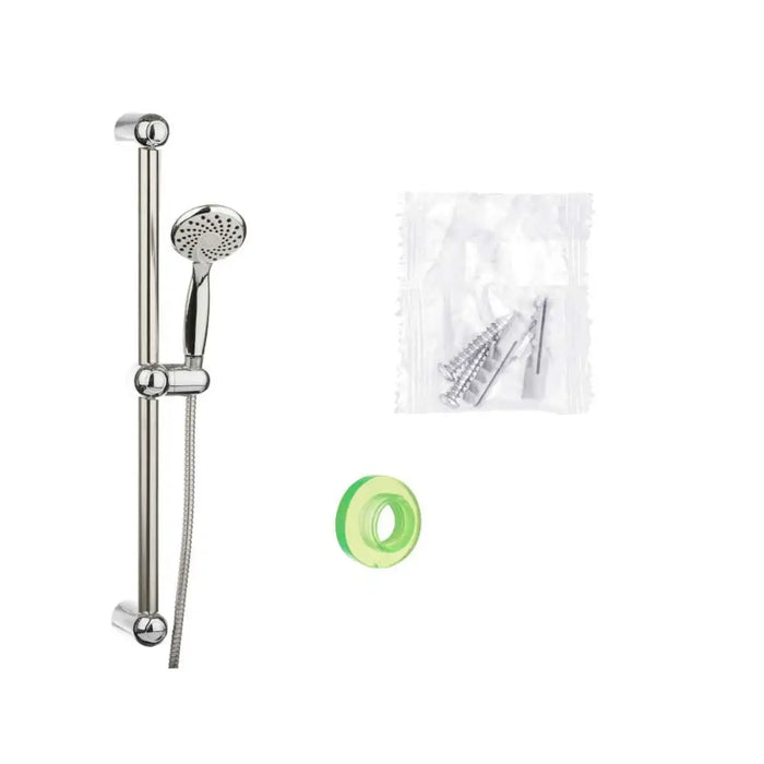 Shower Column Berilo White Silver Metal 9,8 x 23,5 x 9,8 cm - Баня<<<Дом Градина<<<BigBuy&&&Аксесоари и