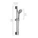 Shower Column EDM 01147 Stainless steel 61,6 x 68 cm Silver - Баня<<<Дом Градина<<<BigBuy&&&Аксесоари и