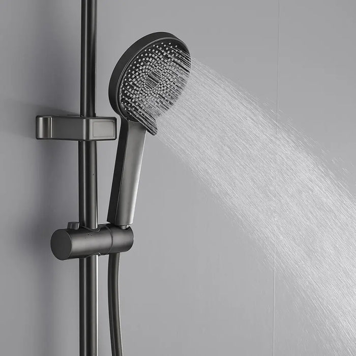 Shower Column Fontastock Grey Stainless steel ABS H 1/2’’ Mixer Tap - Баня<<<Дом Градина<<<BigBuy&&&Аксесоари и