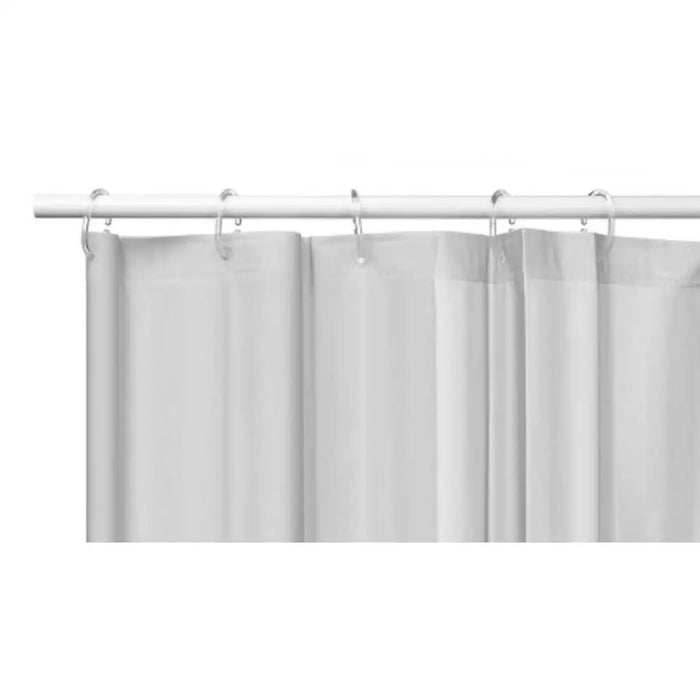 Shower Curtain Berilo Grey Polyethylene EVA 180 x 180 cm (12 Units) - Баня<<<Дом Градина<<<BigBuy&&&Завеси и