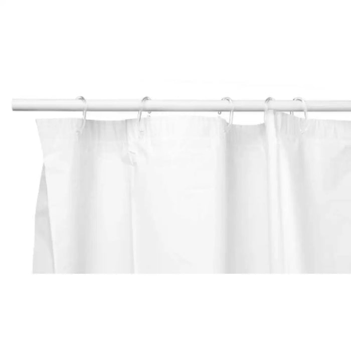 Shower Curtain Berilo White Polyethylene EVA 180 x 180 cm 20,5 x 34 x 2 cm (12 Units) - Баня<<<Дом
