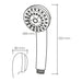 Shower Rose EDM 01342 ABS Classic Chromed 8,1 x 8 x 25 cm - Баня<<<Дом Градина<<<BigBuy&&&Аксесоари и