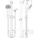 SHOWER SET VIDIMA FRESH M3 - Душ комплекти<<<Смесители и душове<<<Баня<<<Praktiker&&&Душ комплекти