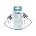 Shower Support Berilo Metal Steel ABS 25 x 18,5 x 18 cm (12 Units) - Баня<<<Дом Градина<<<BigBuy&&&Аксесоари и