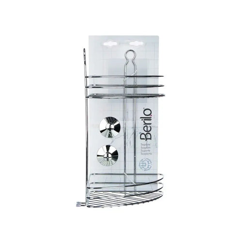 Shower Support Berilo Metal Steel ABS 26 x 39 x 19 cm (6 Units) - Баня<<<Дом Градина<<<BigBuy&&&Аксесоари и