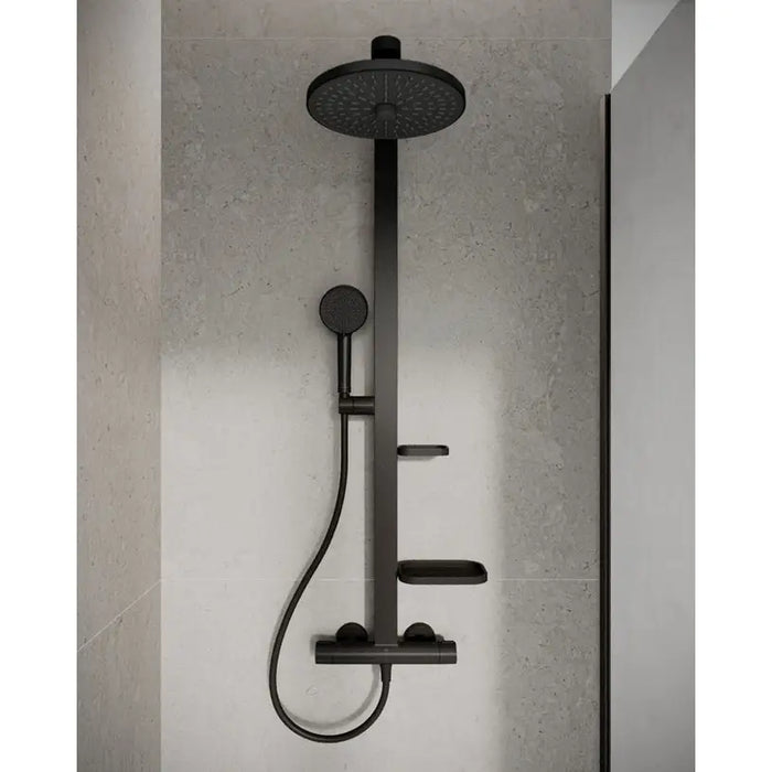 SHOWER SYSTEM THERMOSTAT CERATHERM ALU+ IDEALSTANDARD BD583XG - Душ системи колони<<<Смесители и