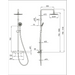 SHOWER SYSTEM THERMOSTAT FAYANS CAMELLIA-T - Душ системи колони<<<Смесители и душове<<<Баня<<<Praktiker&&&Душ