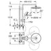 SHOWER SYSTEM THERMOSTATIC GROHE VITALIO START 250 - Душ системи колони<<<Смесители и душове<<<Баня<<<Praktiker&&&Душ