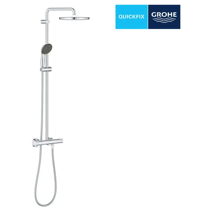 SHOWER SYSTEM THERMOSTATIC GROHE VITALIO START 250 - Душ системи колони<<<Смесители и душове<<<Баня<<<Praktiker&&&Душ
